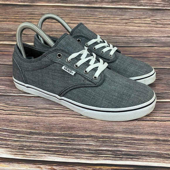 womens gray canvas sneakers